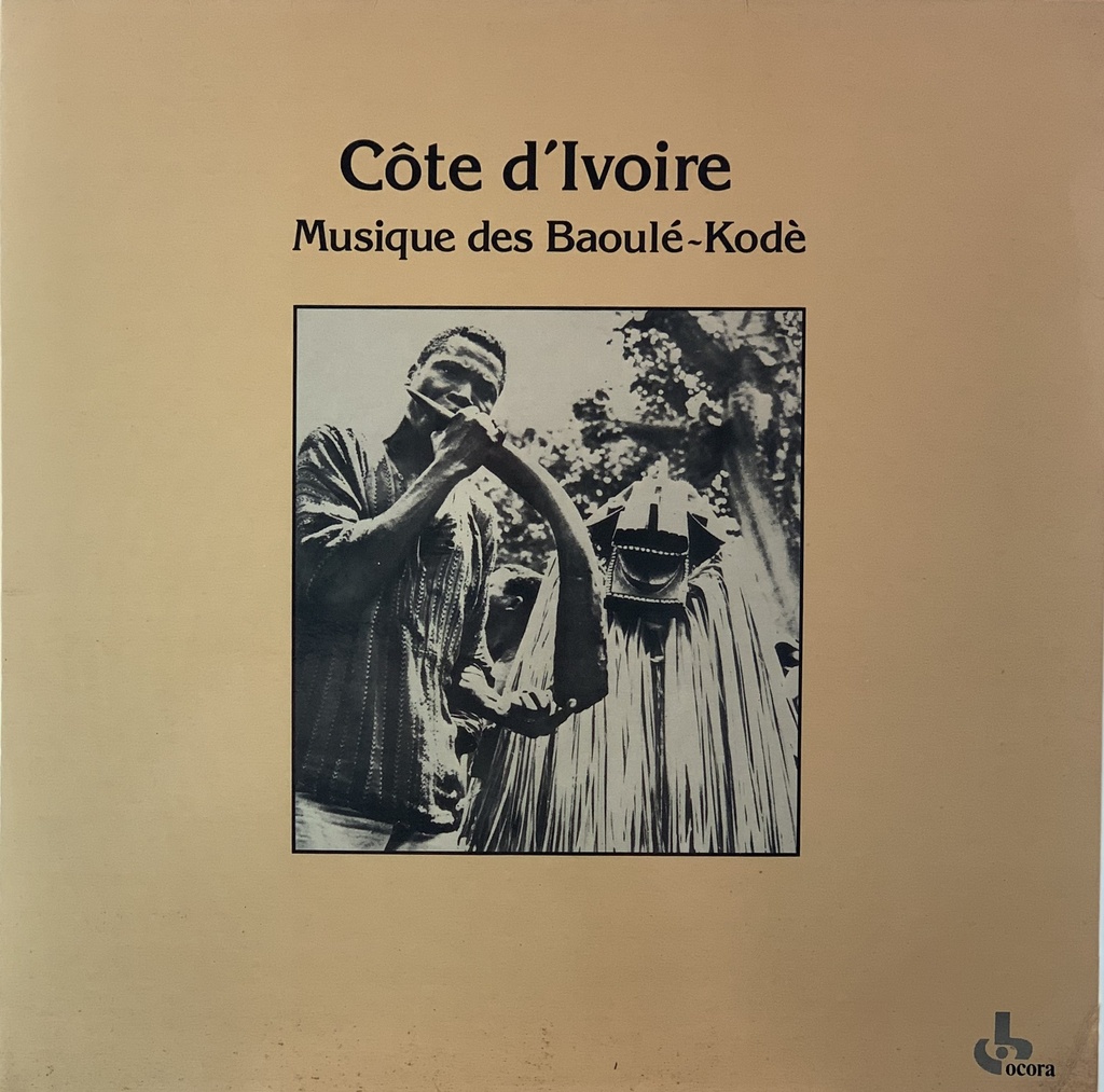 Côte D'Ivoire - Musique Des Baoulé-Kode (capa dupla) (LP usado)