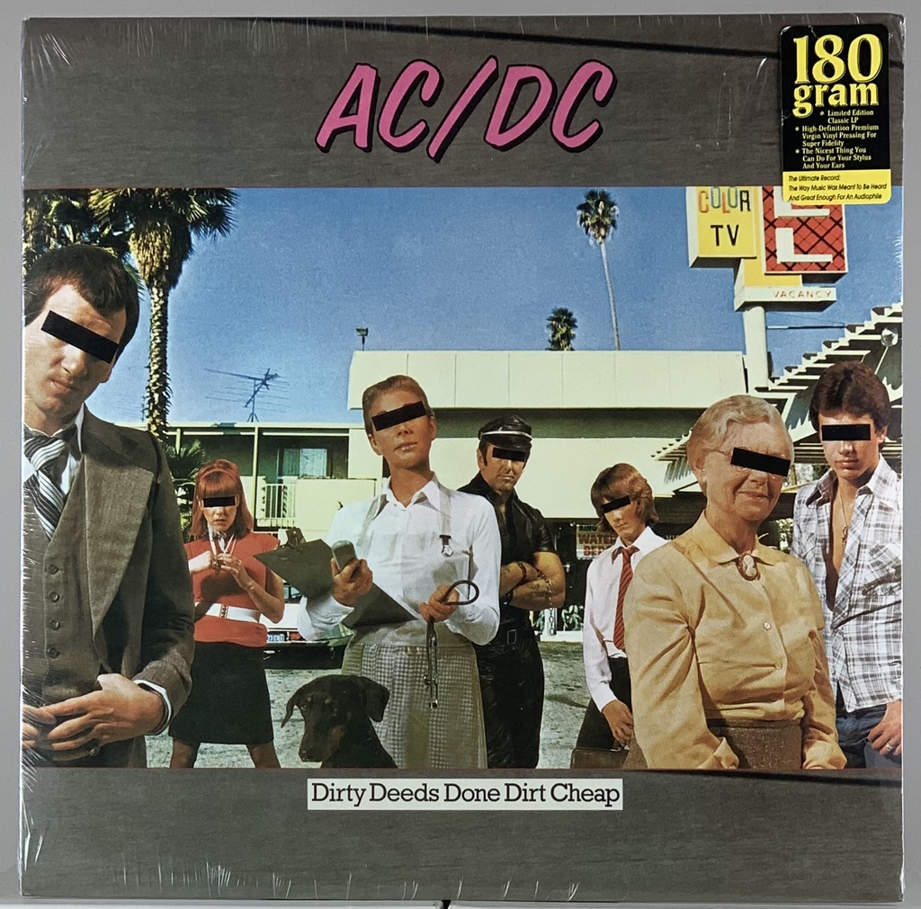AC/DC - Dirty Deeds Done Dirt Cheap (LP novo)
