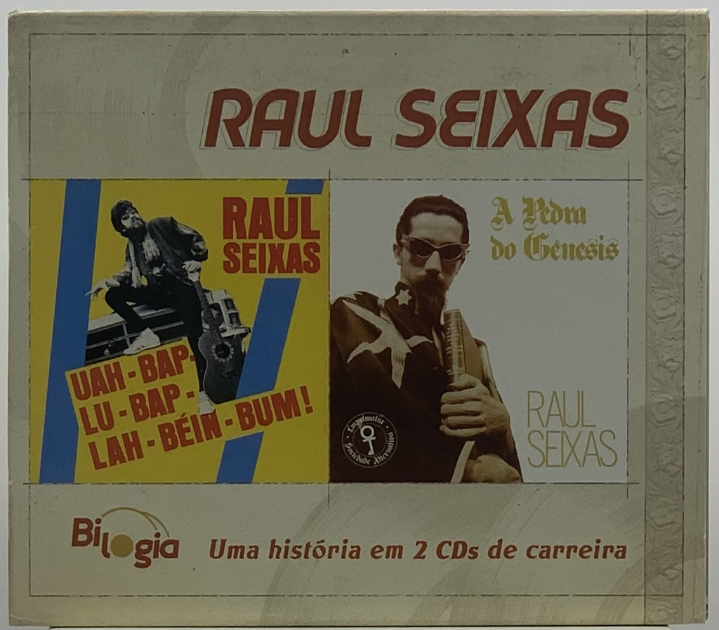 Raul Seixas – Bilogia [Uma História em 2 CDs de Carreira] (2CDs usado)