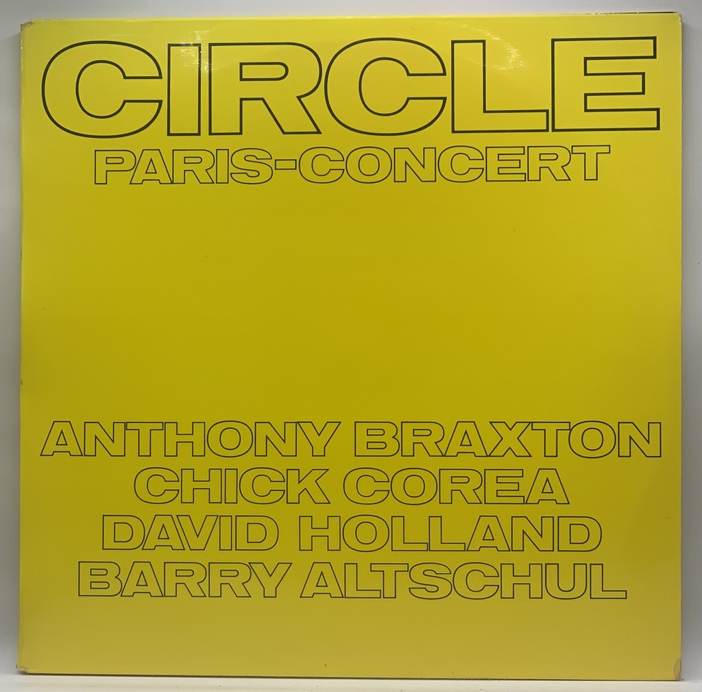 Anthony Braxton - Circle - Paris - Concert (2LPs usado)
