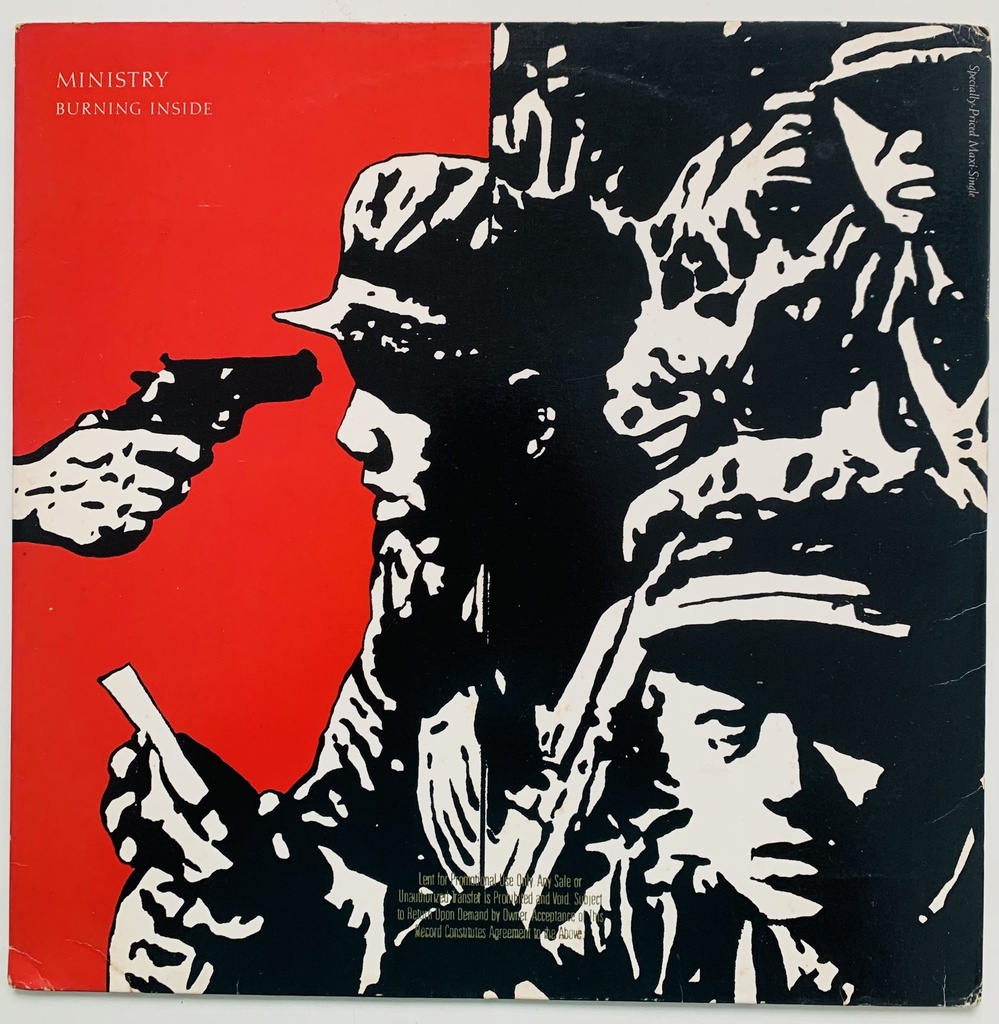 Ministry - Burning Inside (Vinil 12" Mix usado)