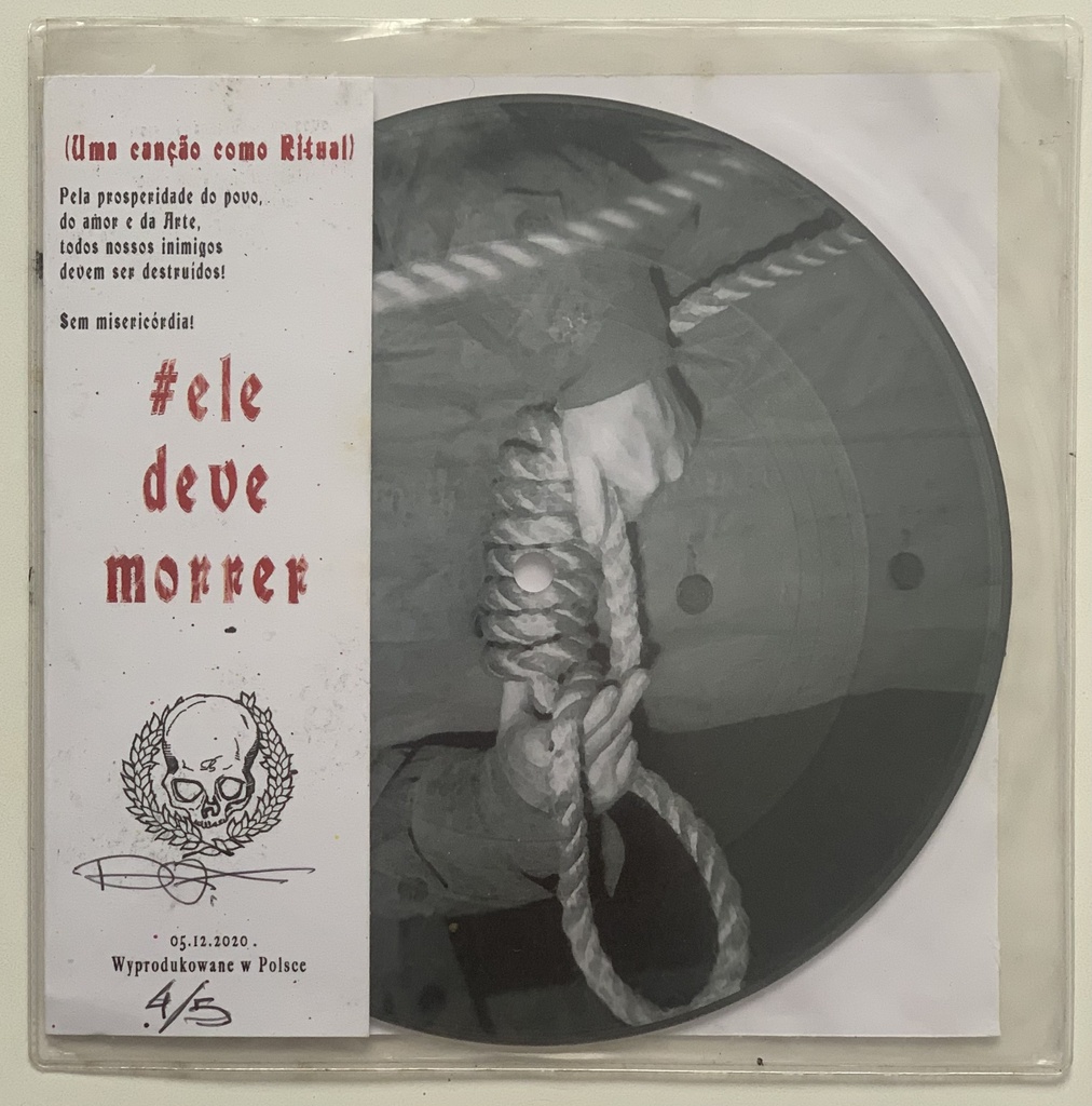 Raf F. Guimarães - # Ele Deve Morrer [Uma Canção Como Ritual] (Vinil 7" usado)