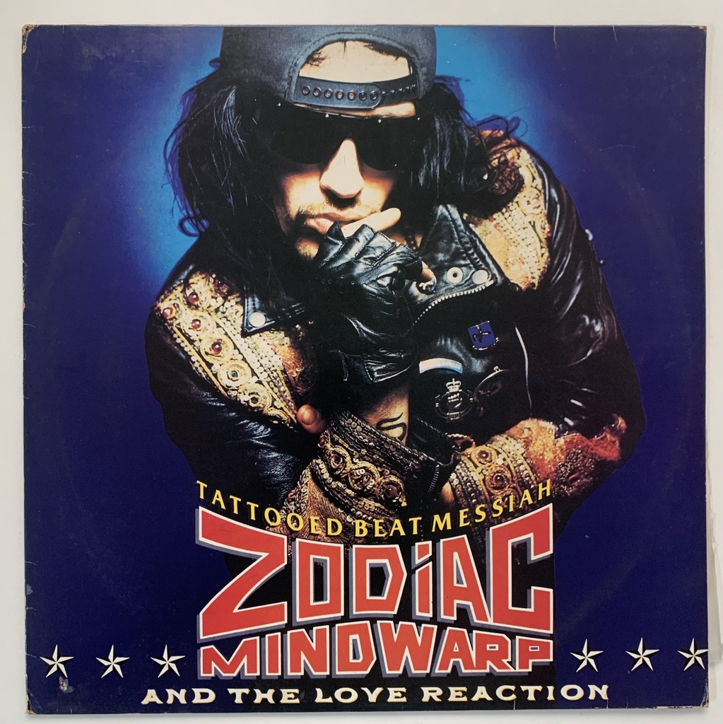 Zodiac Mindwarp and the Love Reaction - Tattooed Beat Messiah (LP usado)
