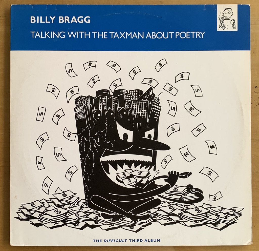 Billy Bragg – Talking with the Taxman about Poetry (LP usado)