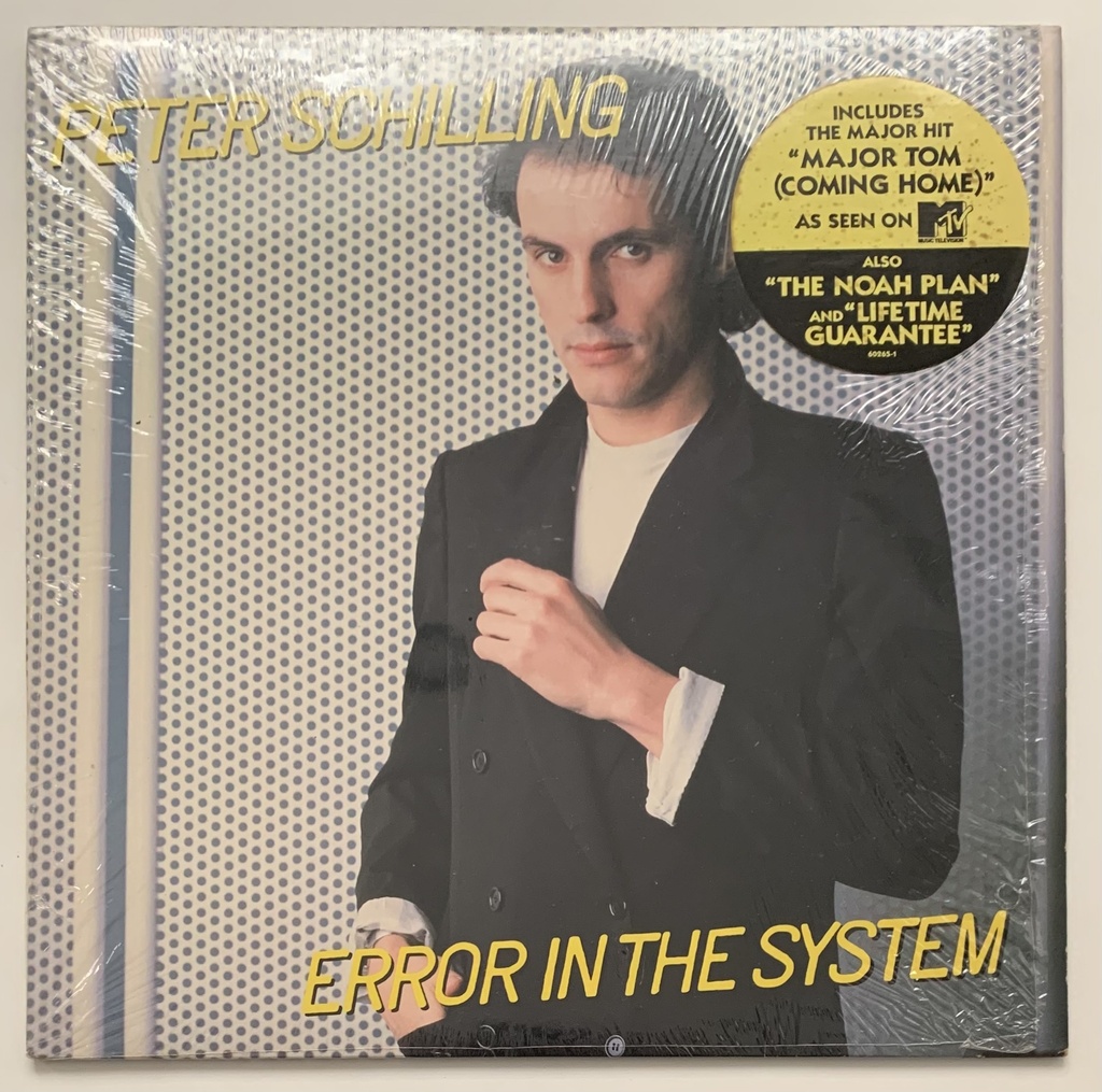 Peter Schilling - Error in the System (LP usado)