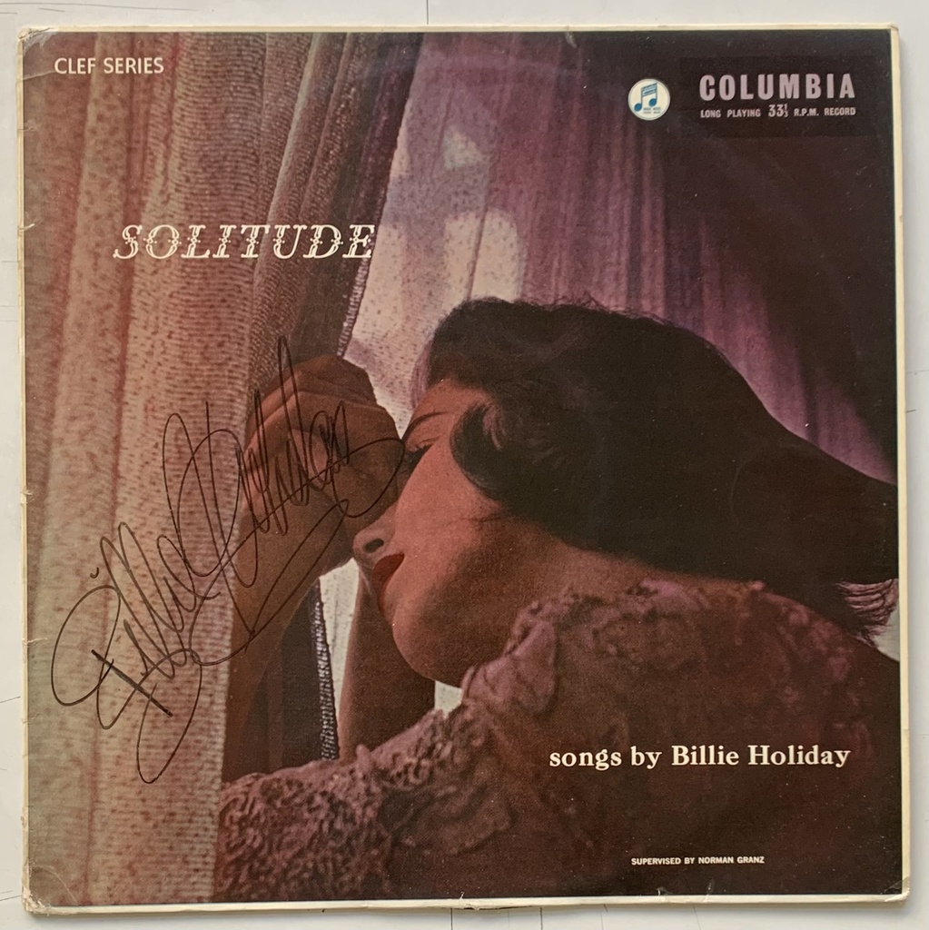 Billie Holiday - Solitude [Autografado] (LP usado)