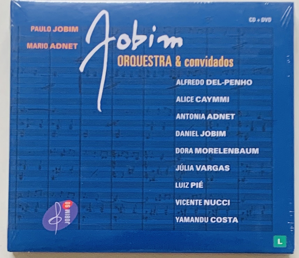 Paulo Jobim /Mario Adnet - Jobim, Orquestra e Convidados (CD+DVD novo)