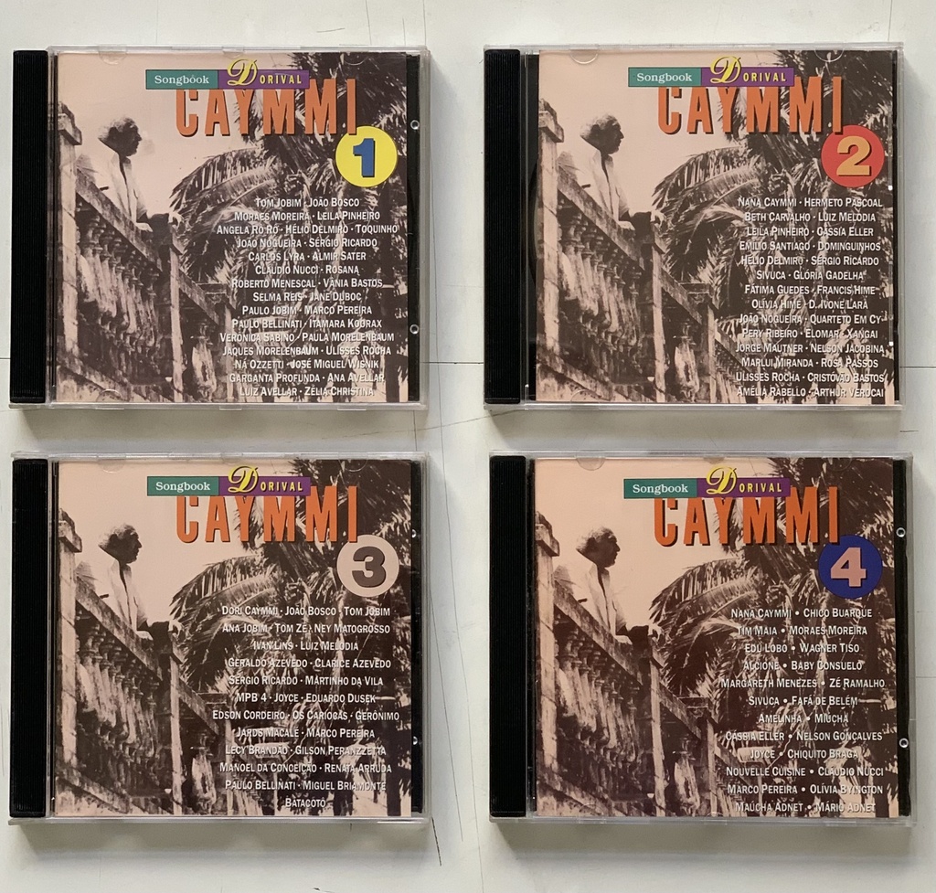 Combo - V/A - Songbook Dorival Caymmi  (4 CDs usados)