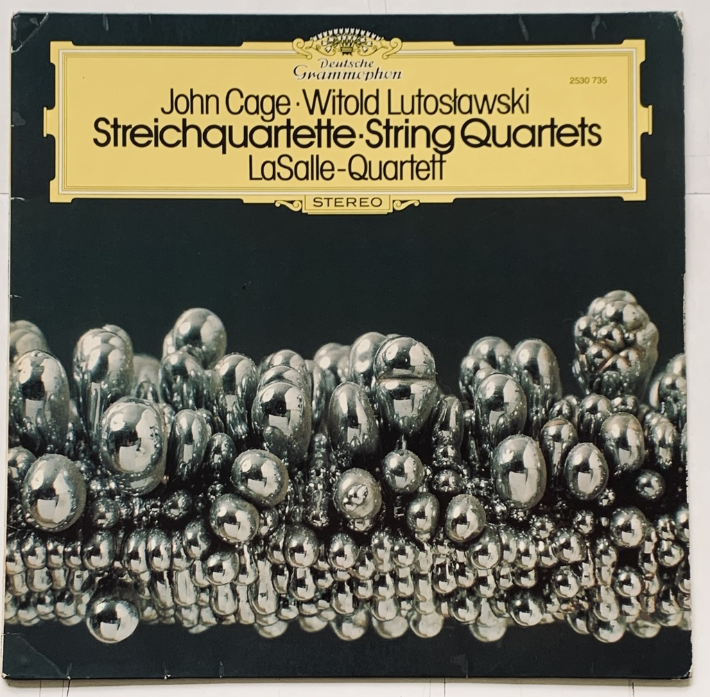 John Cage / Witold Lutosławski - LaSalle-Quartett / Streichquartette (LP usado)