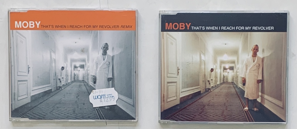 Combo - Moby (2CDs single usado VG+/VG)
