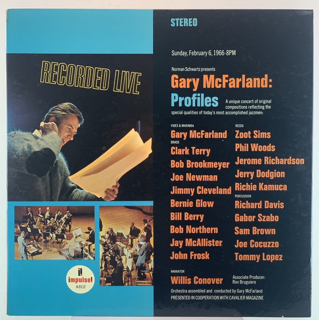 Gary McFarland - Profiles (LP usado)