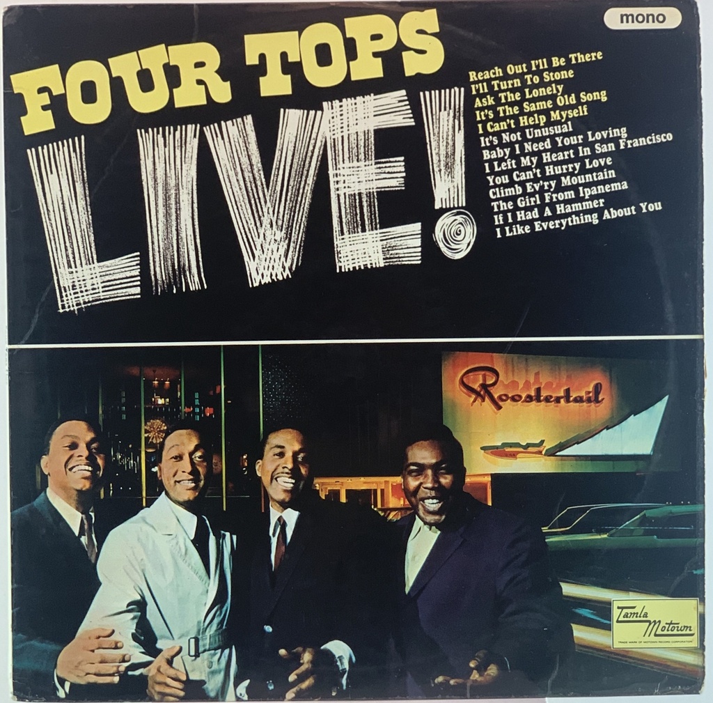 Four Tops - Live (LP usado)