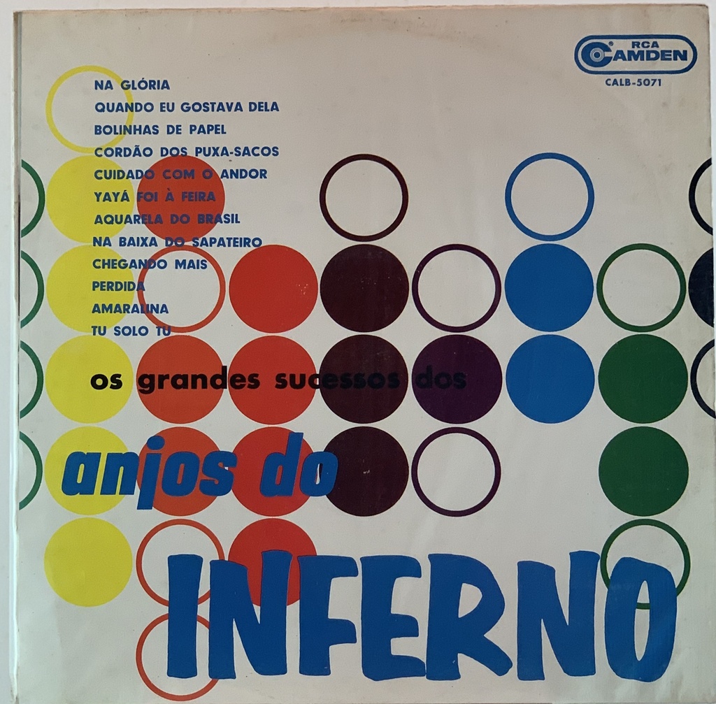 Anjos Do Inferno - Os Grandes Sucessos (LP usado)