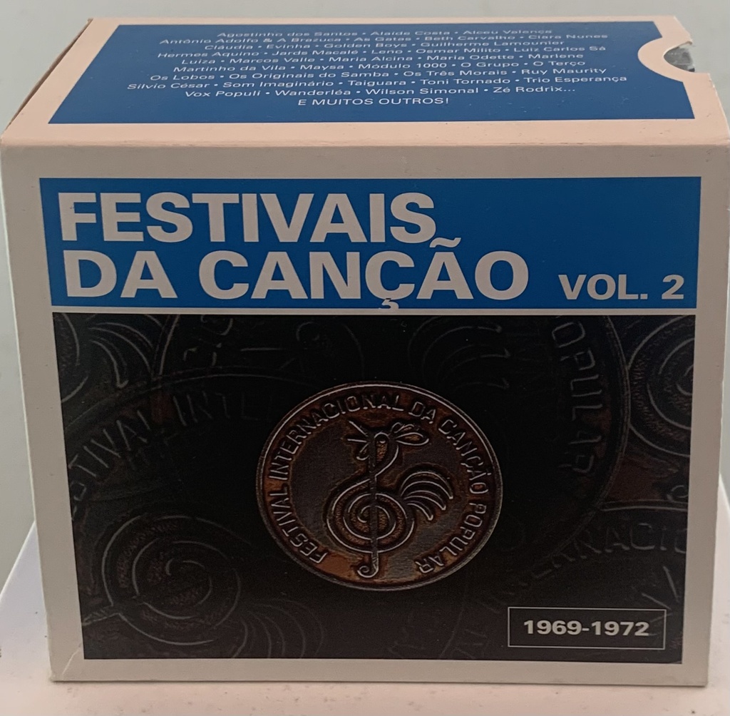 V/A- Festivais Da Canção Vol.2 (7 CDs usado)