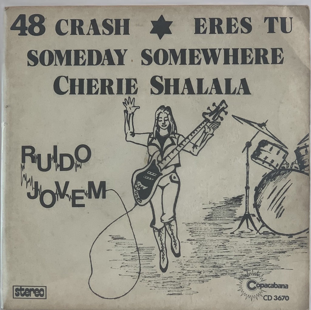 V/A - Ruído Jovem (Vinil 7" EP usado)