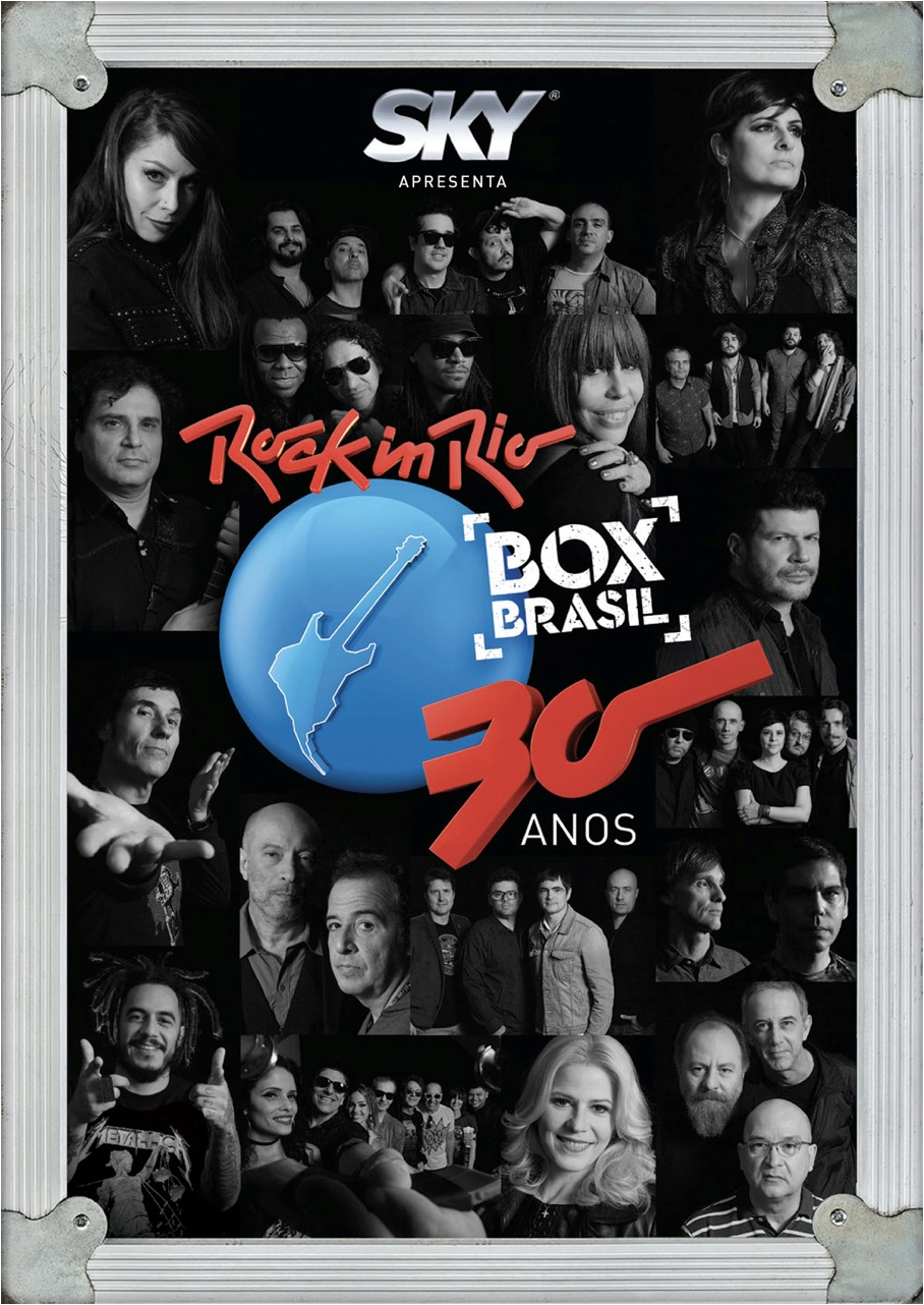 V/A - Rock In Rio 30 Anos Box (2CDs + DVD + Partiuras novo