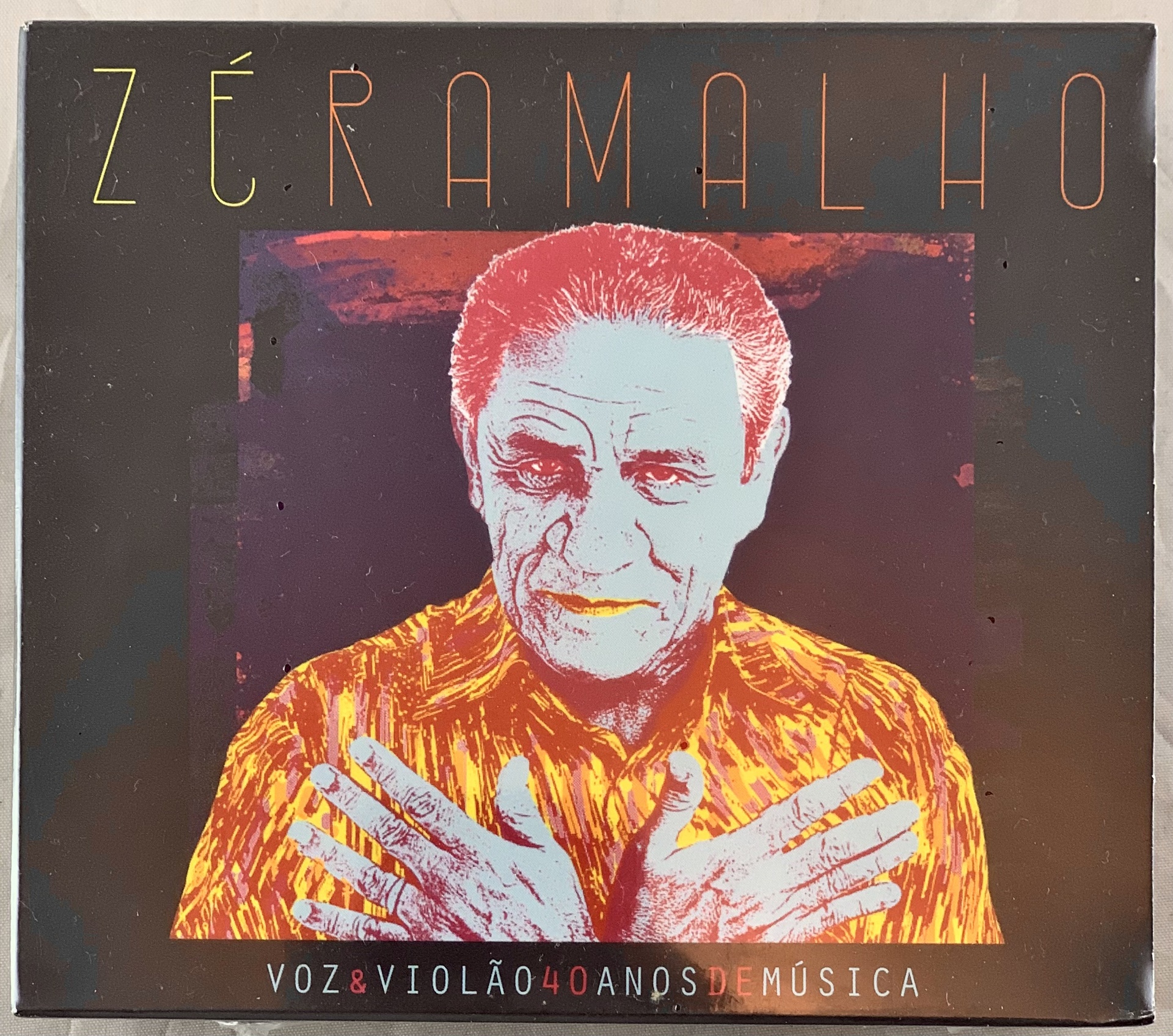 Zé Ramalho - Voz & Violão 40 Anos de Música (3CDs+DVD novo