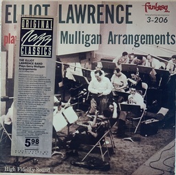 Elliot Lawrence -Plays Gerry Mulligan Arrangements (LP usado)