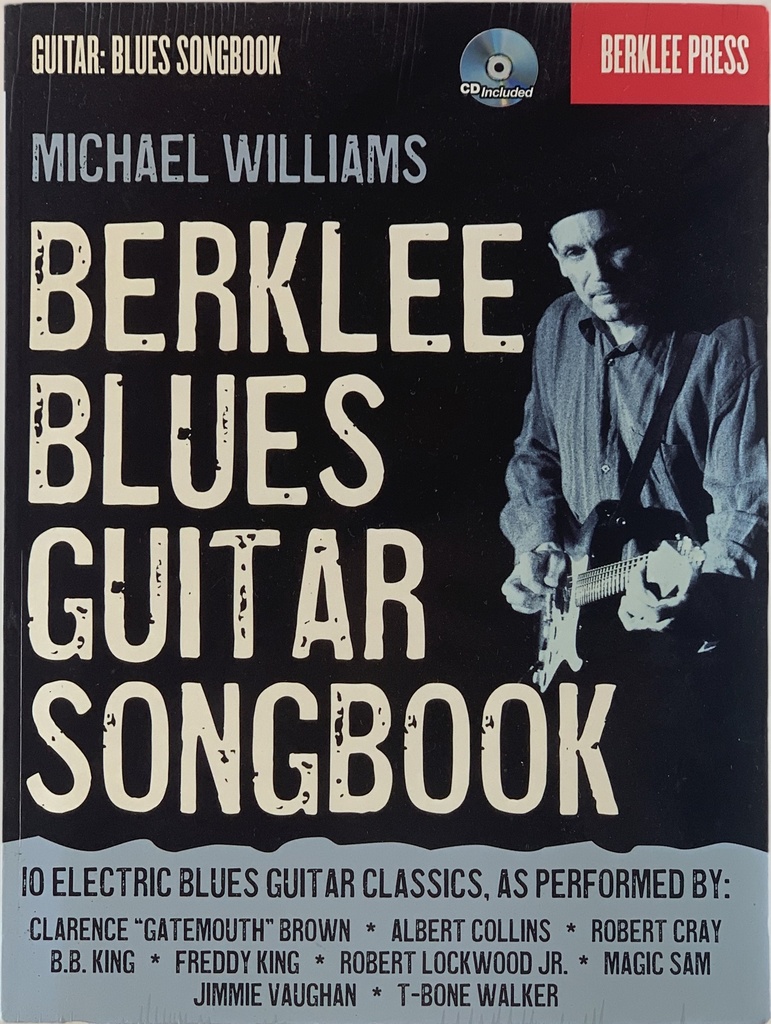 Partitura- Berklee Blues Guitar Songbook (livro usado c/CD) | Tracks Rio