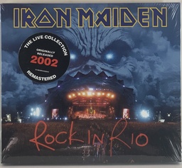 Iron Maiden – Rock In Rio (2002) – (2 CDS remasterizado digipack)(novo)