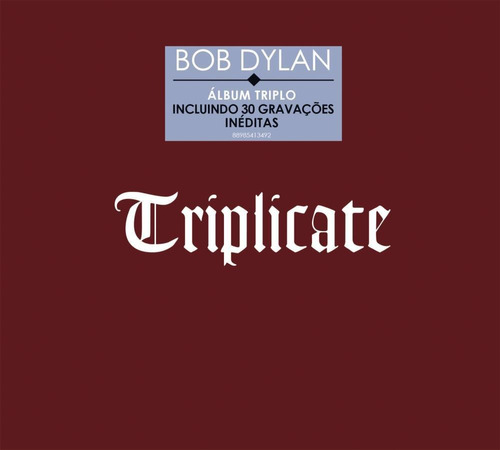 Bob Dylan Triplicate 3枚組未開封 トリプリケート Bob Dylan - Triplicate (3CDs novo) | Tracks Rio