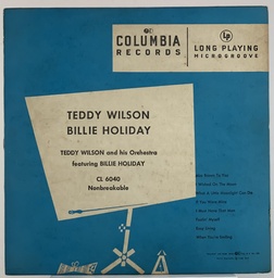 Teddy Wilson/Billie Holiday - Teddy Wilson and His Orchestra Feat. Billie Holliday (LP 10" usado)