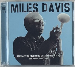 Miles Davis – Live At The Fillmore East (March 7,1970)/It's About That Time (2CDs usado)