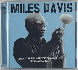 Miles Davis – Live at the Fillmore East [March 7,1970]/It's About That Time (2CDs usado)