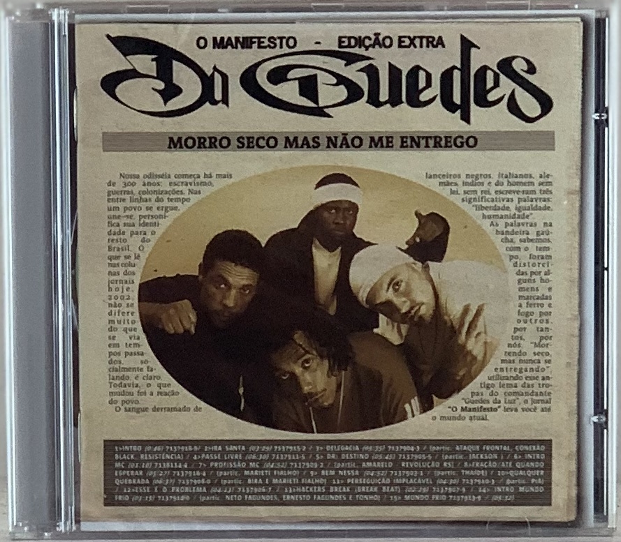 Da Guedes – Morro Seco Mas Não Me Entrego (CD novo) | Tracks Rio