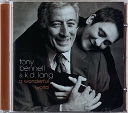 Tony Bennett & K.D. Lang – A Wonderful World (CD usado)
