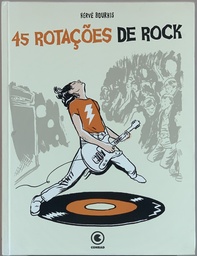 [TOM] 45 Rotaçoes de Rock - Hervé Bouthis (Livro usado)