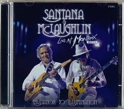 Santana & McLaughlin – Invitation to Illumination Live At Montreux 2011 (2CDs usado)