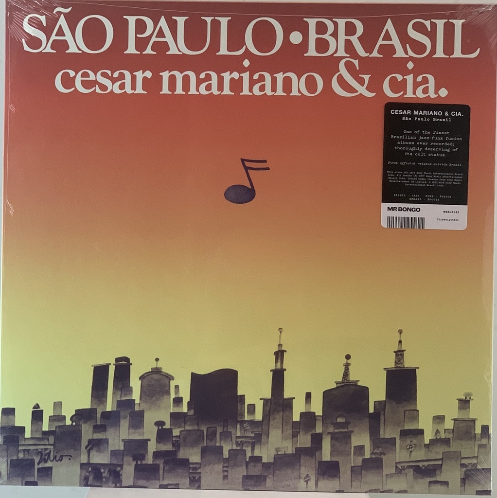 Cesar Mariano & Cia - São Paulo Brasil (LP novo) | Tracks Rio