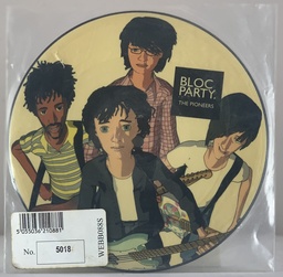 [TOM] Bloc Party – The Pioneers (Vinil 7" picture disck, usado)