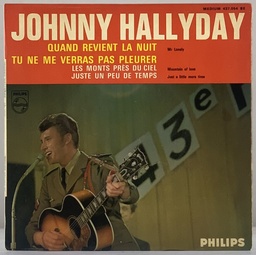 Johnny Hallyday - Quand Revient la Nuit + 3 (Vinil 7" EP)