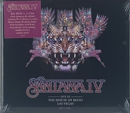Santana - Santana IV Live at the House of Blues Las Vegas (2CDs + DVD novo)