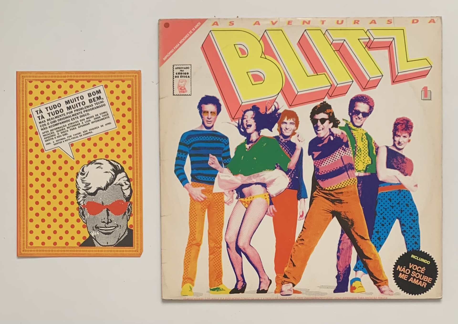 Blitz - As Aventuras da Blitz [1ª edição] (LP usado) | Tracks Rio