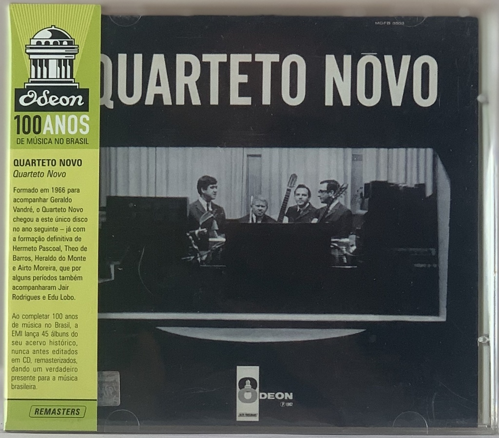Quarteto Nôvo / Quarteto Novo【LP】 Quarteto Novo • Vinyl LP • Official Repress (limited edition