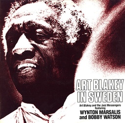 Art Blakey and the Jazz Messengers Featuring Wynton Marsalis and Bobby Watson - Art Blakey In Sweden (LP usado)