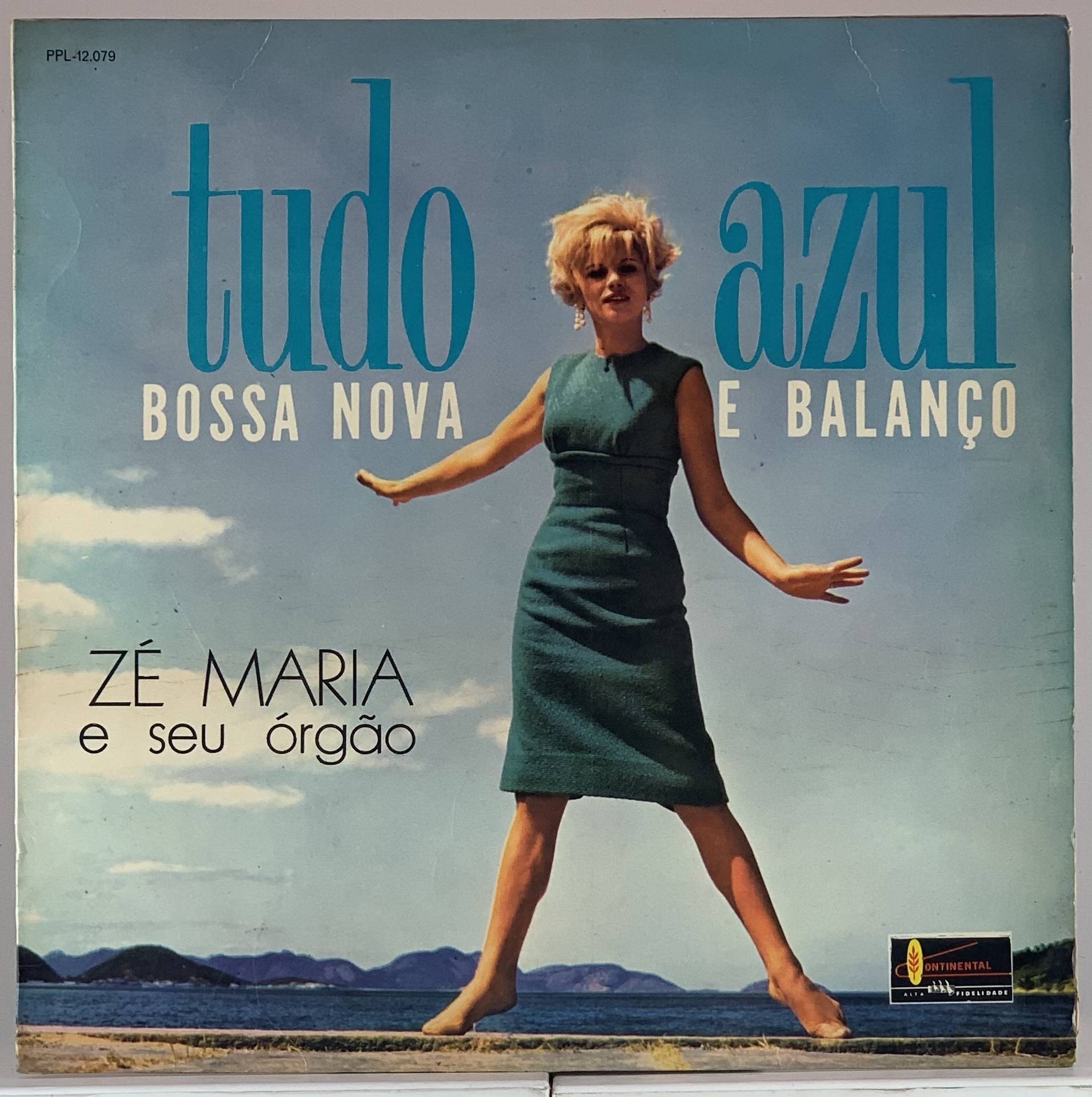Zé Maria - Tudo Azul. Bossa Nova Balanço [C/Jorge Ben] (LP usado