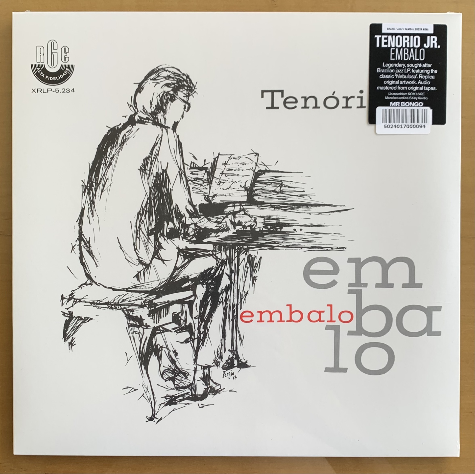 Tenório Jr. - Embalo (LP novo) | Tracks Rio
