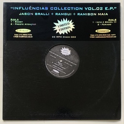 [TOM] Jason Bralli / Ramgui + Ramilson Maia – Influências Collection Vol.02 (Vinil 12" MIX EP usado)
