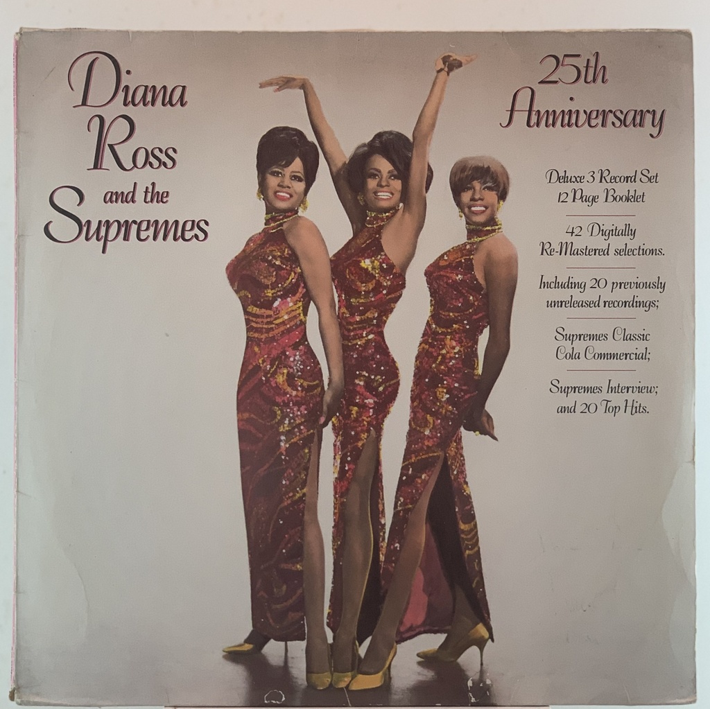 Diana Ross And The Supremes - 25th Anniversary (3LPs)(usado