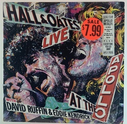 Daryl Hall & John Oates - Live At The Apollo (LP usado)