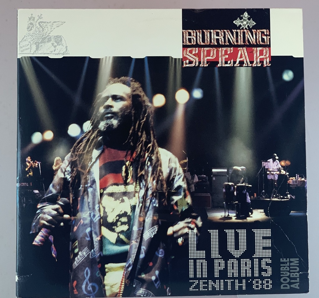 Burning Spear - Live in Paris Zenith'88 (2LPs usado) | Tracks Rio
