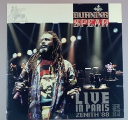 Burning Spear - Live in Paris Zenith'88 (2LPs)(usado)