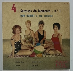 Don Robert - 4 Sucessos do Momento nº1(Vinil 7" EP usado)